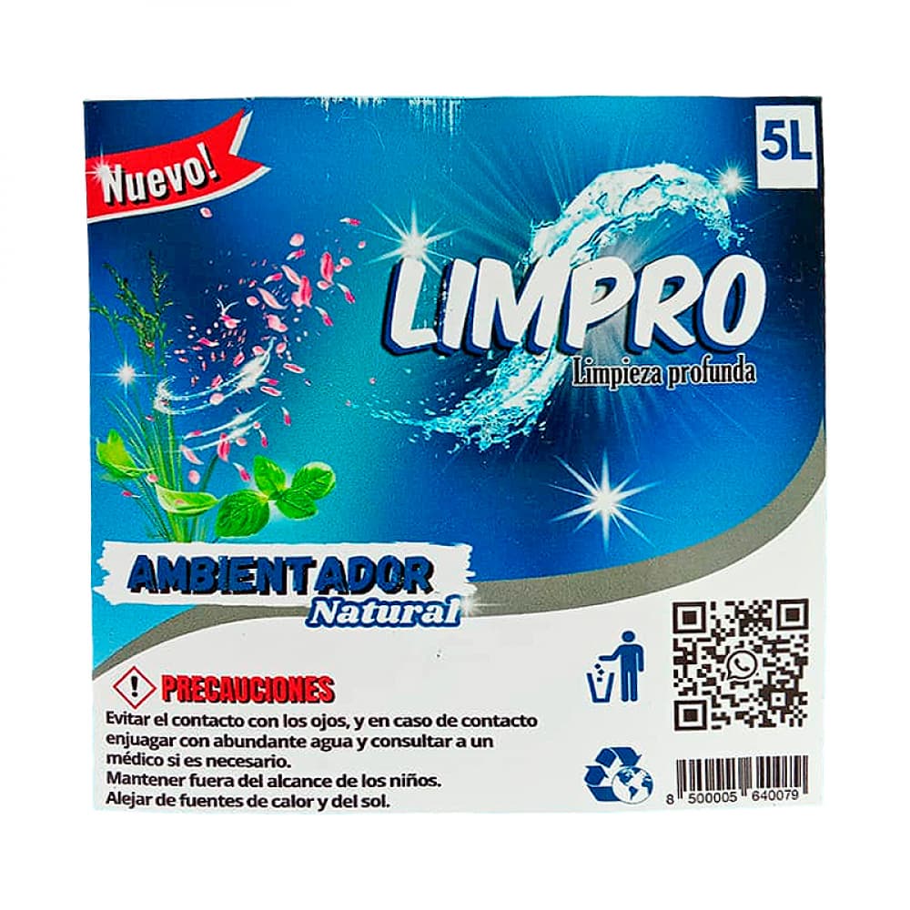 Ambientador natural Limpro (5 L) - Miniatura 2