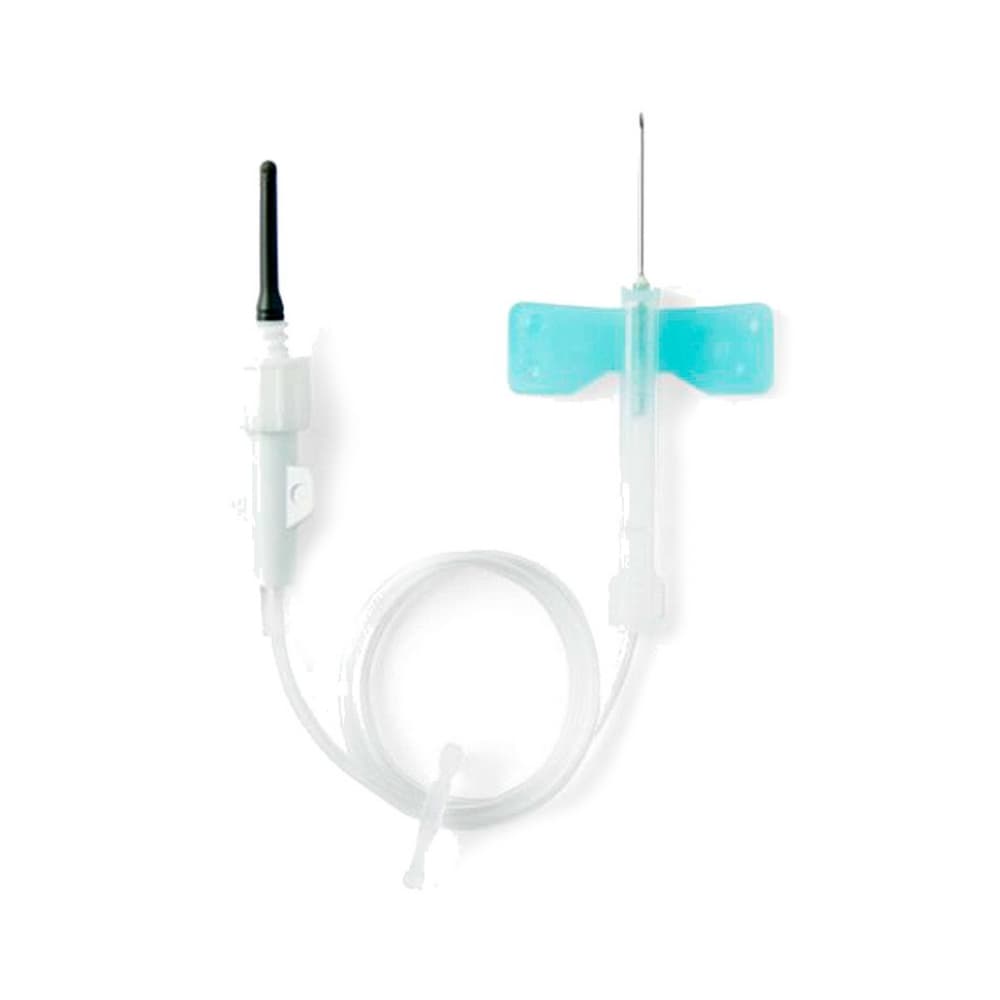 Set de extracción de sangre, tubo estéril de 12", aguja de seguridad de 23G x 19 mm. - Imagen 1