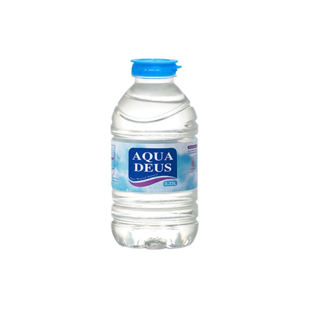 Agua mineral natural Aquadeus (330 ml) - Imagen 1