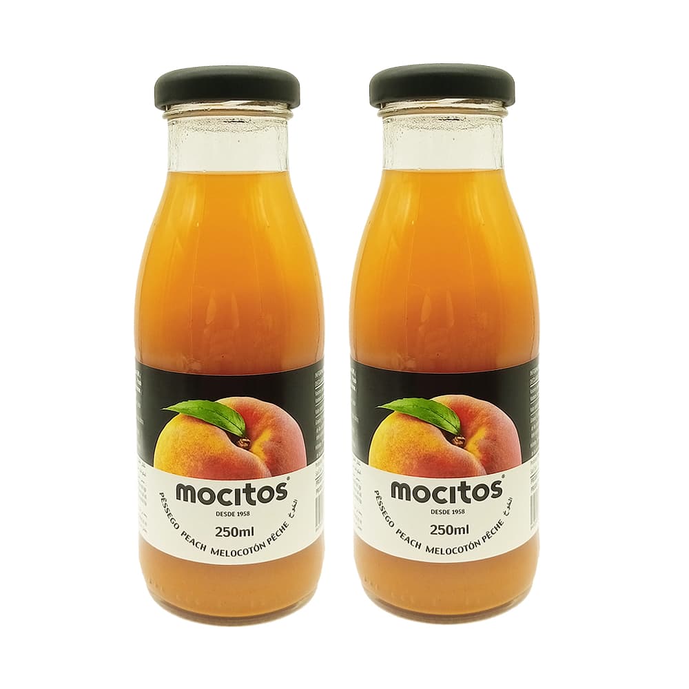 Néctar de melocotón Mocitos (2 x 250 ml) - Imagen 1