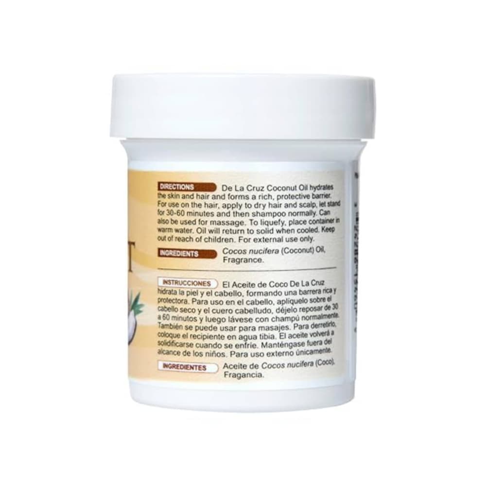 Aceite de coco sólido De La Cruz (62.5 g / 2.2 oz) - Miniatura 3