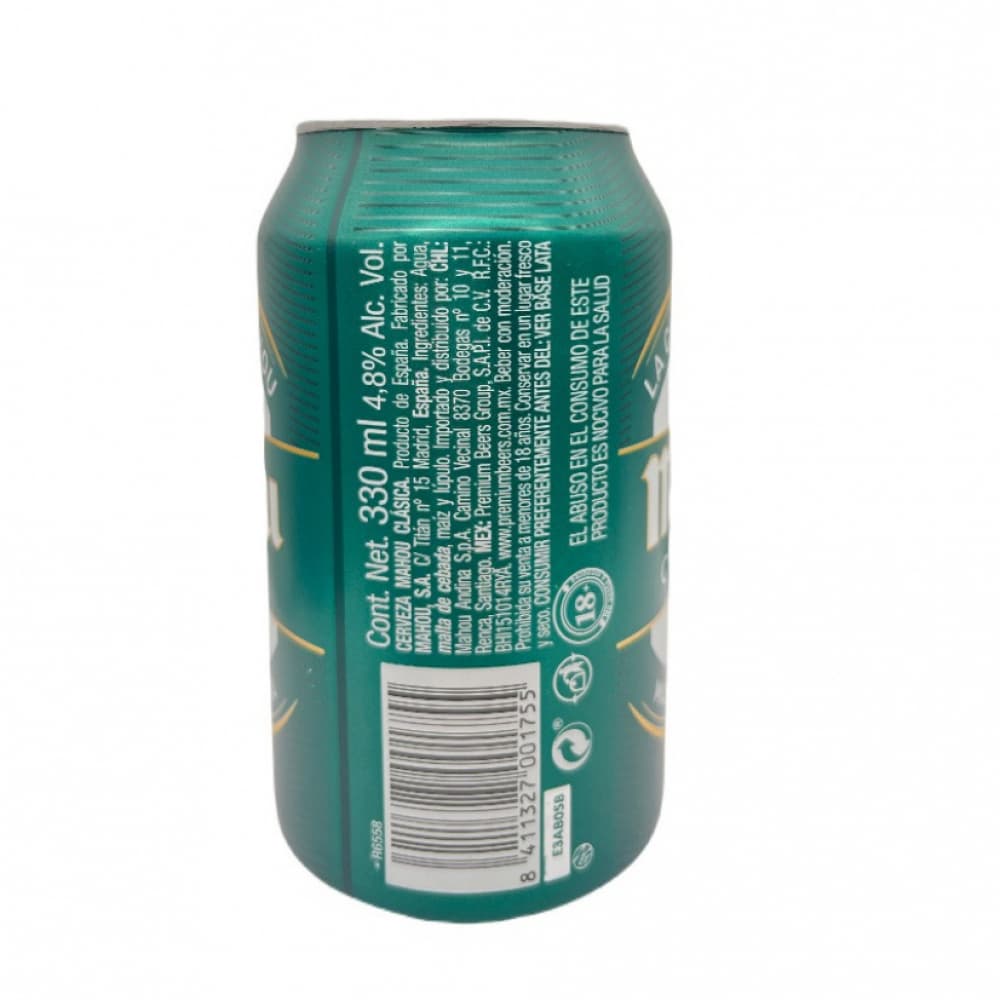 Cerveza clásica Mahou (330 ml) - Miniatura 2