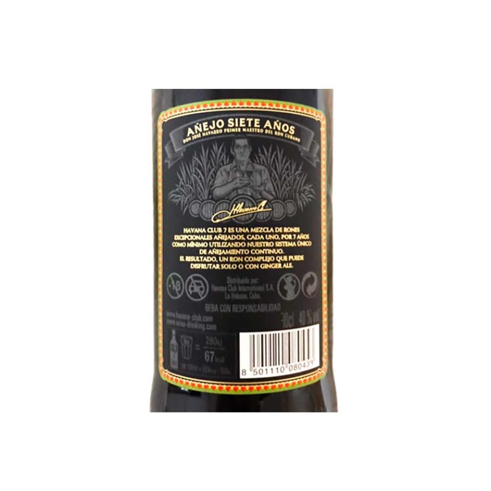Añejo 7 años Havana Club (700 ml) - Miniatura 2