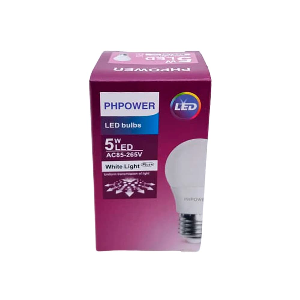 Bombillo LED ahorrador de 5 W Phpower - Imagen 1