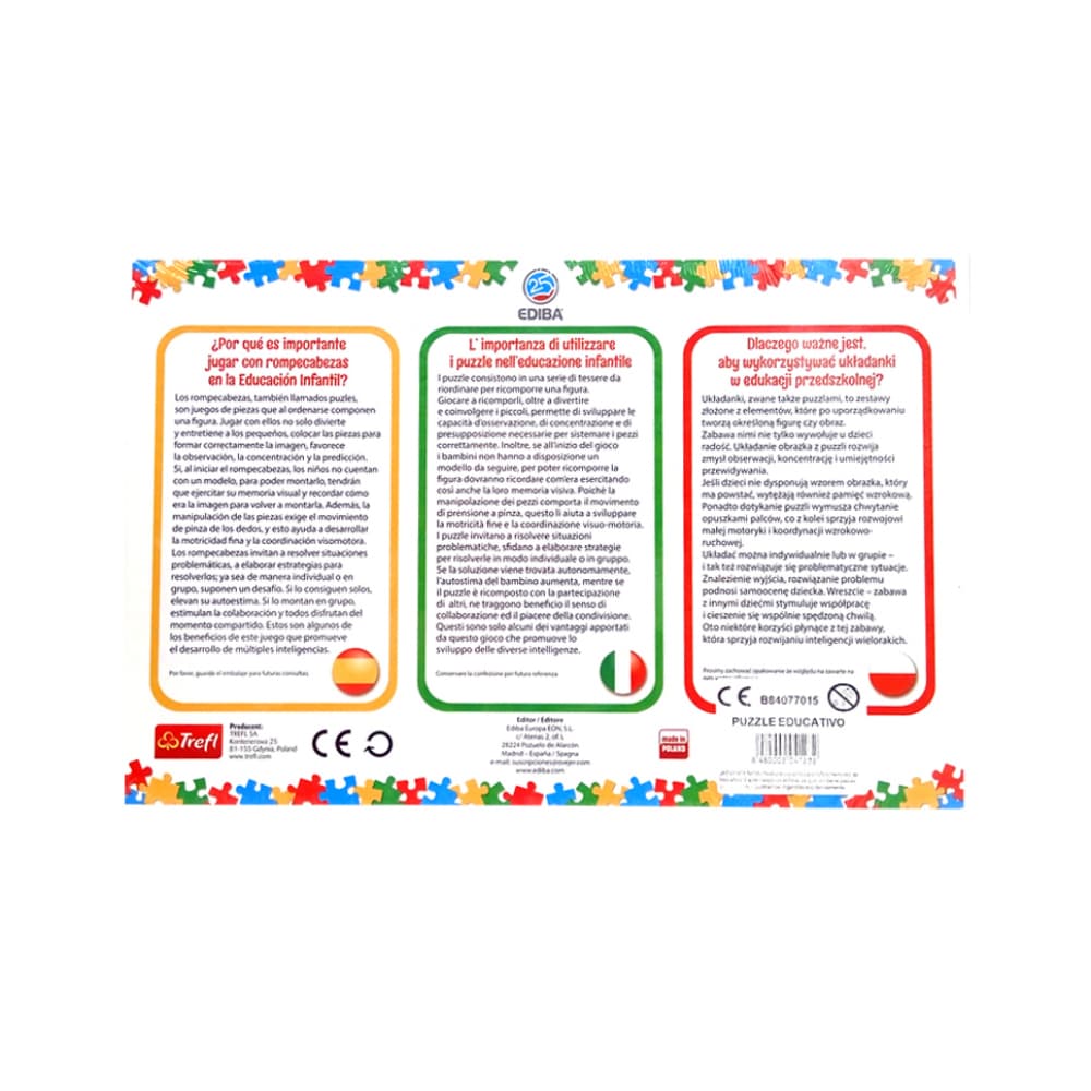 Rompecabezas educativo City Distripubli (30 piezas) - Miniatura 2