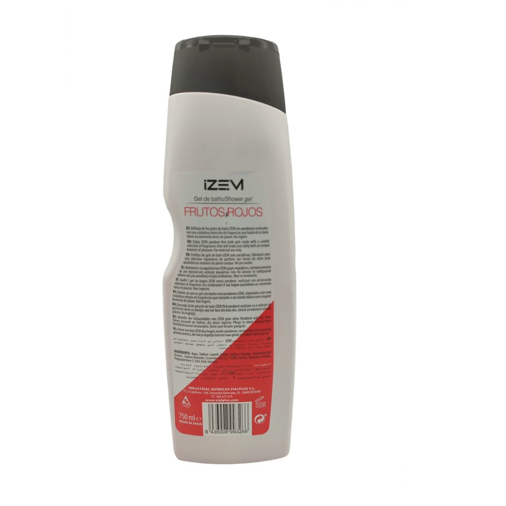 Gel de ducha con aroma a frutos rojos Izem (750 ml) - Miniatura 2