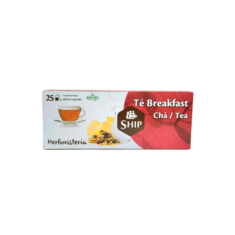 Té de desayuno Ship Tes Mundo (45 g) - Imagen 1