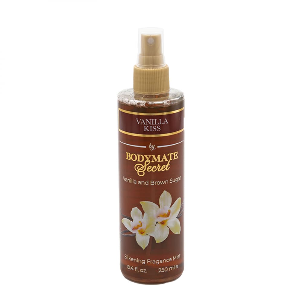 Colonia corporal - perfume spray - para mujer fragancia combinada de vainilla y azúcar morena Bodymate (250 ml / 8.4 fl.oz.) - Miniatura 1