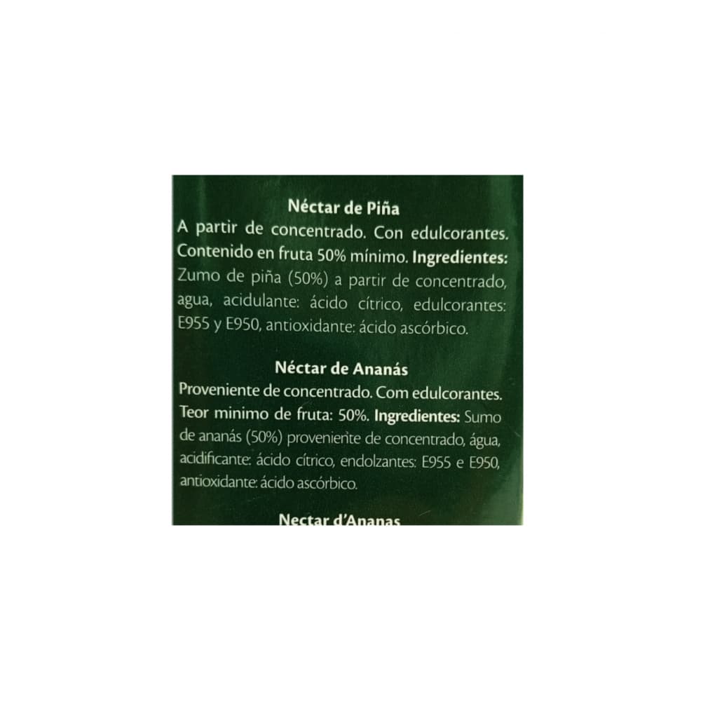 Néctar de piña Mocitos Disfruta (1 L) - Miniatura 4