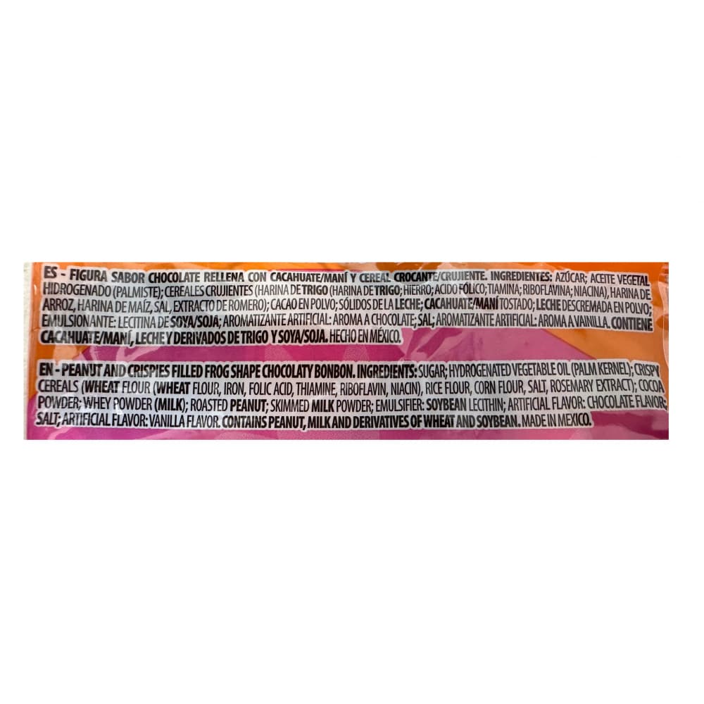 Figura sabor chocolate rellena con cacahuate, maní y cereal crocante y crujiente Arcor (200 g / 7.05 oz) - Miniatura 5