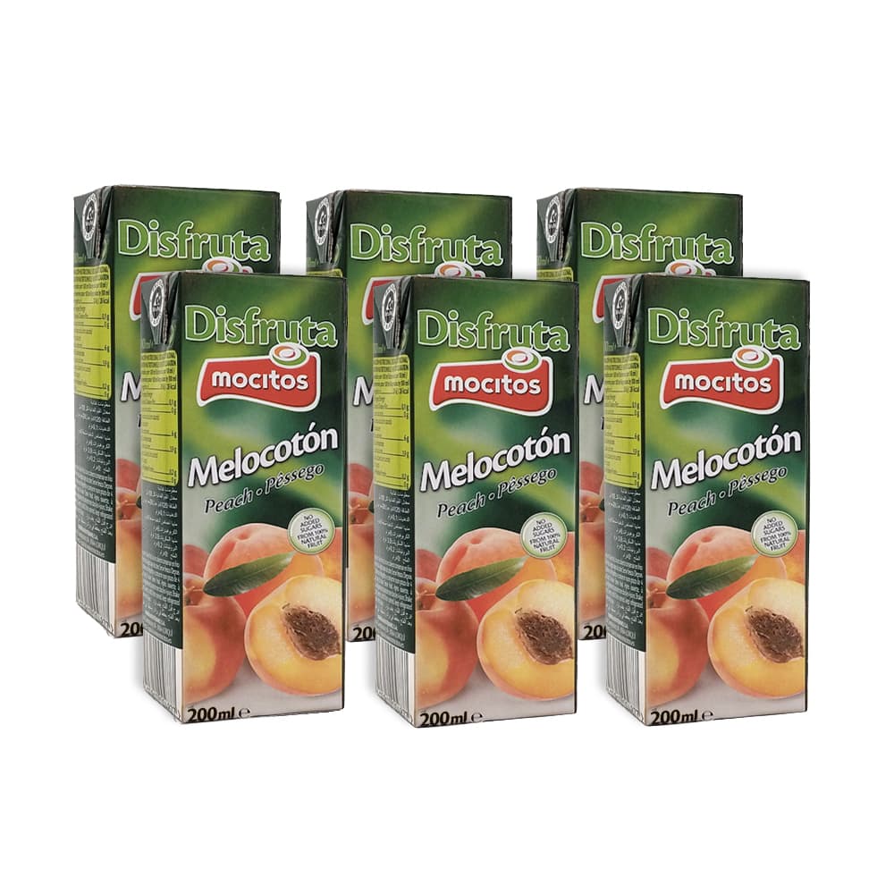Néctar de melocotón Mocitos (6 x 200 ml) - Imagen 1