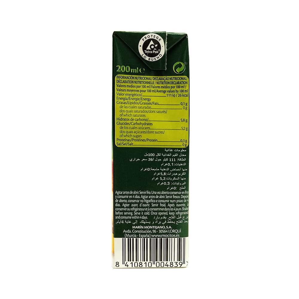 Néctar de melocotón Mocitos (6 x 200 ml) - Miniatura 2