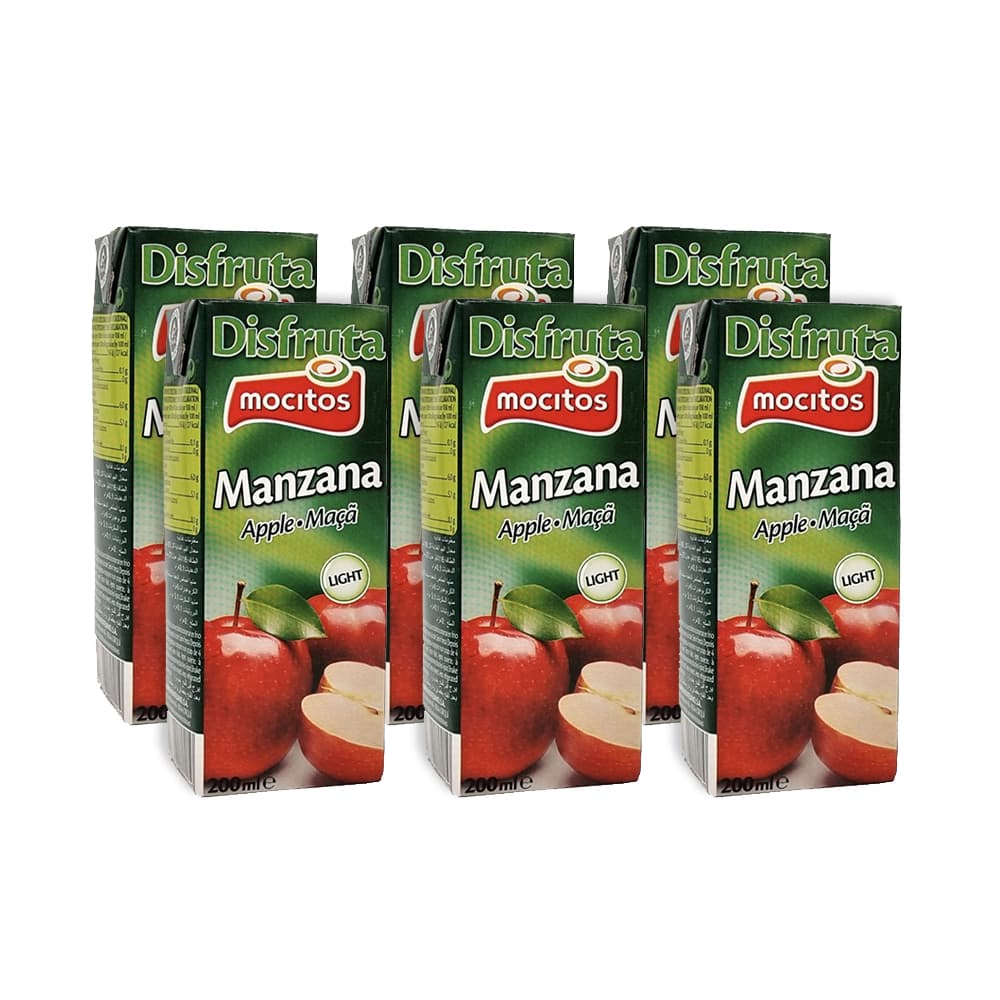 Néctar de manzana Mocitos (6 x 200 ml) - Imagen 1