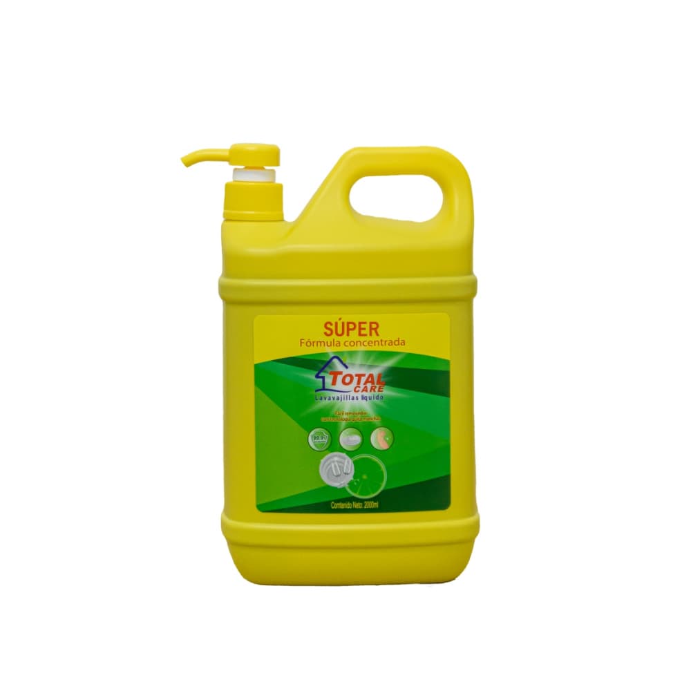 Lavavajillas líquido de limón Total Care (2 L) - Imagen 1