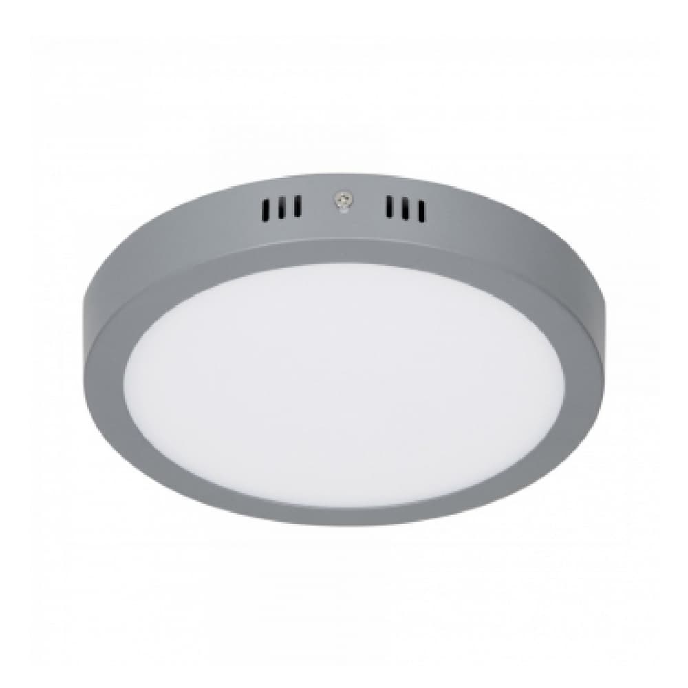 Luminario redondo gris LED 18 W Volteck PLA-216L - Miniatura 1