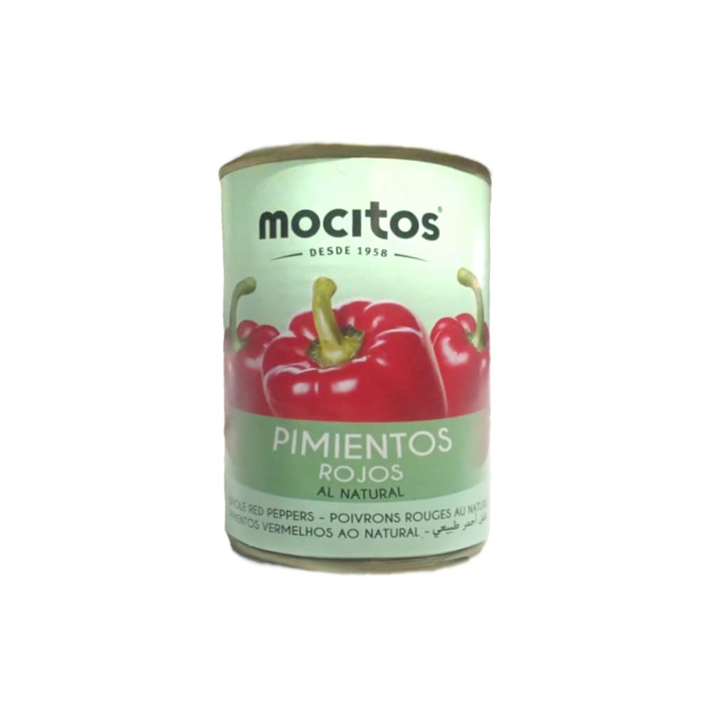 Pimientos rojos enteros Mocitos (390 g / 13.75 oz) - Imagen 1