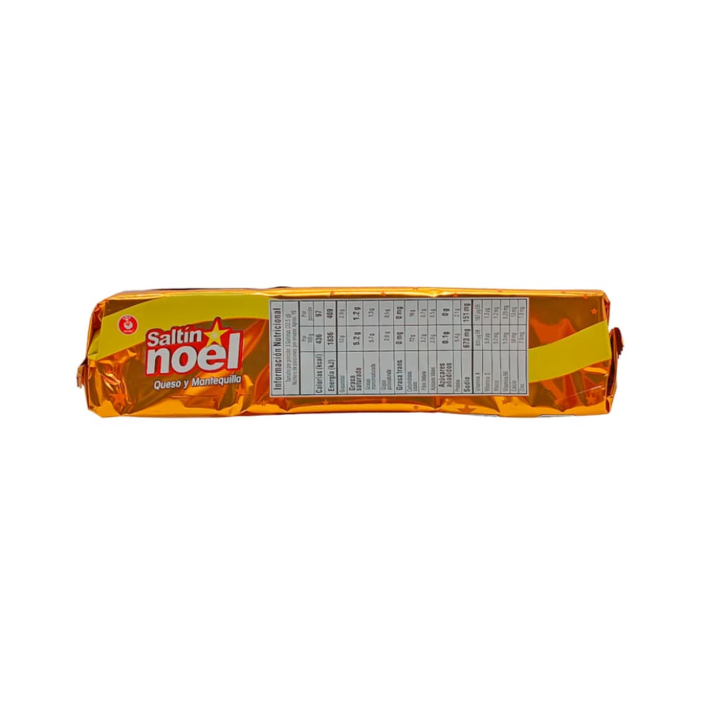 Galletas saladas sabor queso y mantequilla Saltín Noel (338 g / 11.92 oz) - Miniatura 4