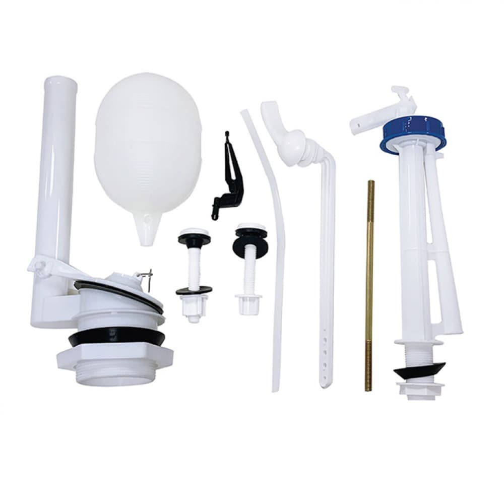 Kit de reparación completo para tanques de inodoro - herrajes de baño - de palanca o manija Griven - Miniatura 2