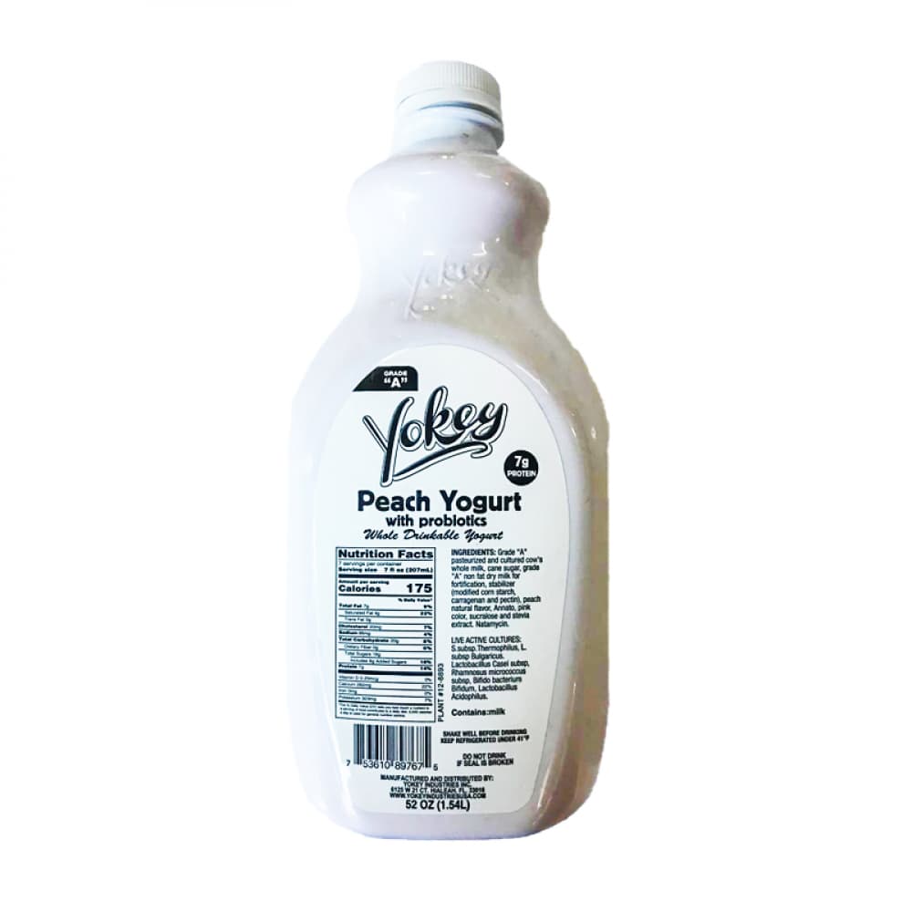 Yogurt de melocotón con probióticos Yokey (1.54 L) - Miniatura 3