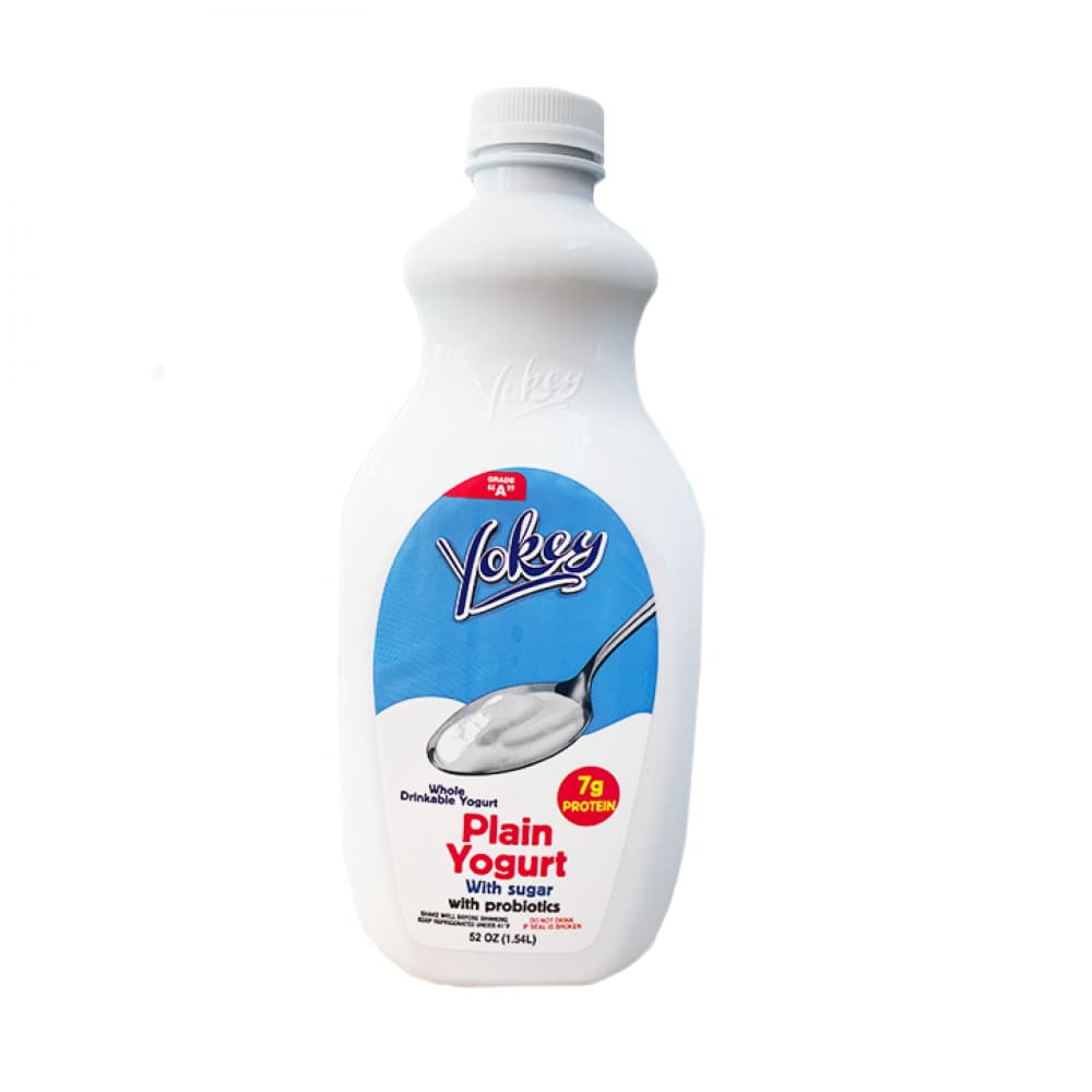 Yogurt natural con azúcar y probióticos Yokey (1.54 L) - Imagen 1