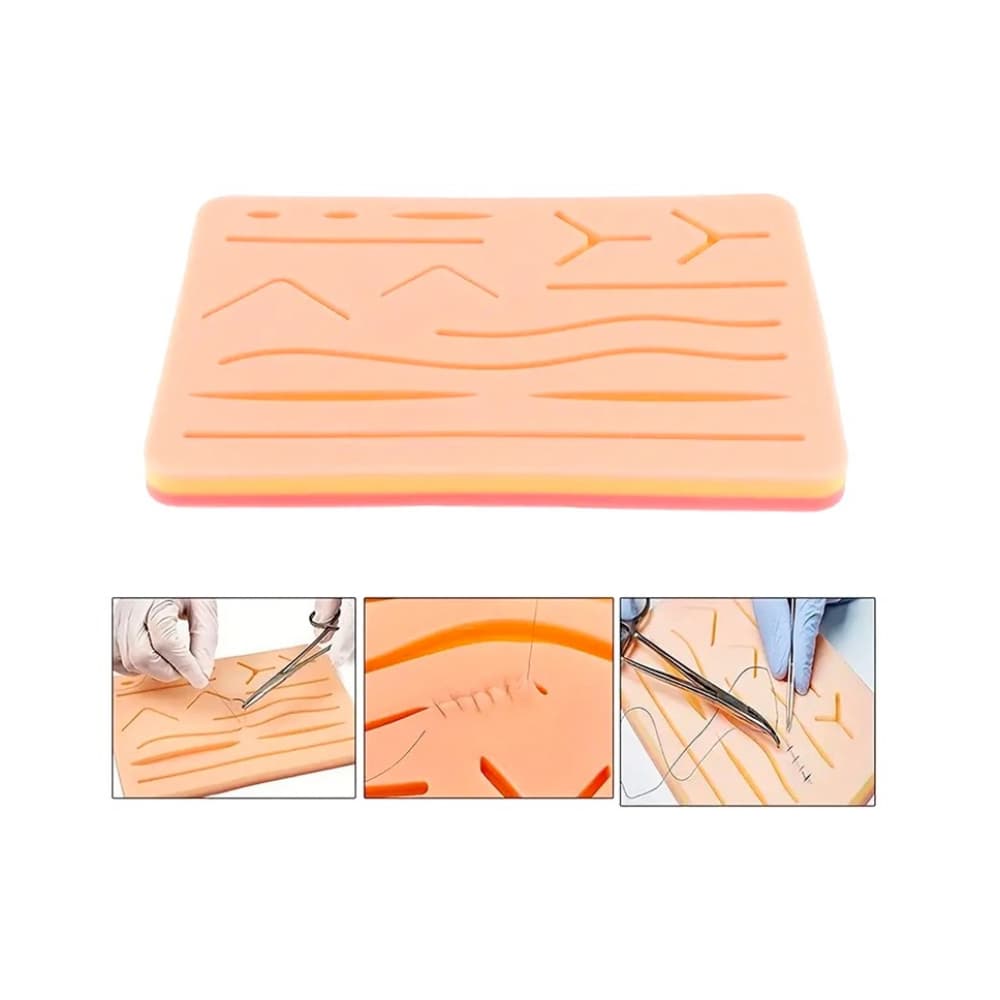 Almohadilla de simulación de sutura quirúrgica. - Miniatura 3