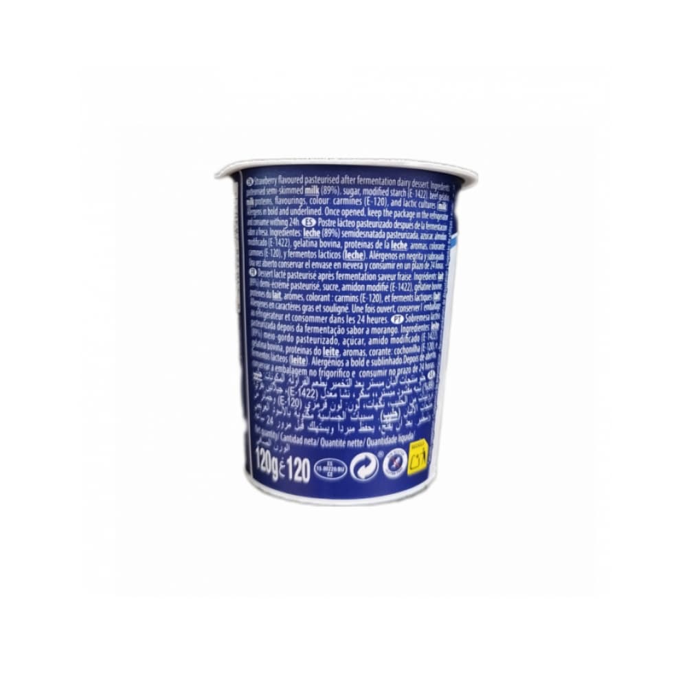 Yogurt sabor fresa Pmi Original (12 x 120 g / 4.23 oz) - Miniatura 3