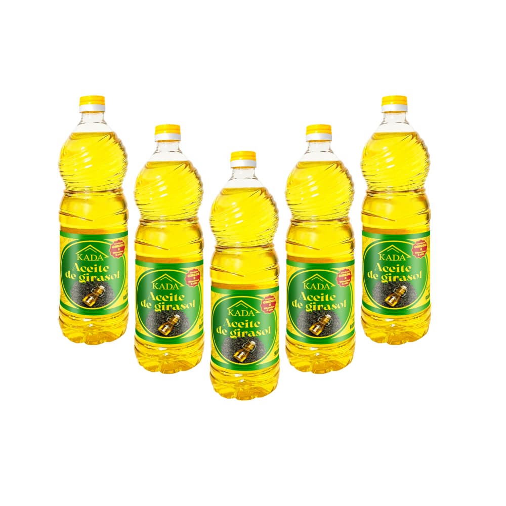 Aceite de girasol Kada (5 x 900 ml) - Imagen 1
