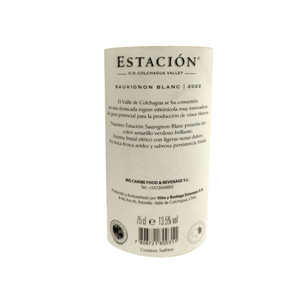 Vino blanco Sauvignon Blanc Estación (750 ml) - Miniatura 3