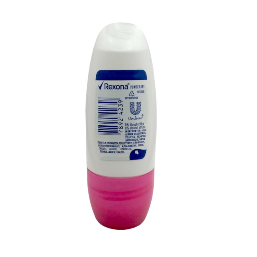 Desodorante antitranspirante Powder Dry Rexona (30 ml) - Miniatura 2