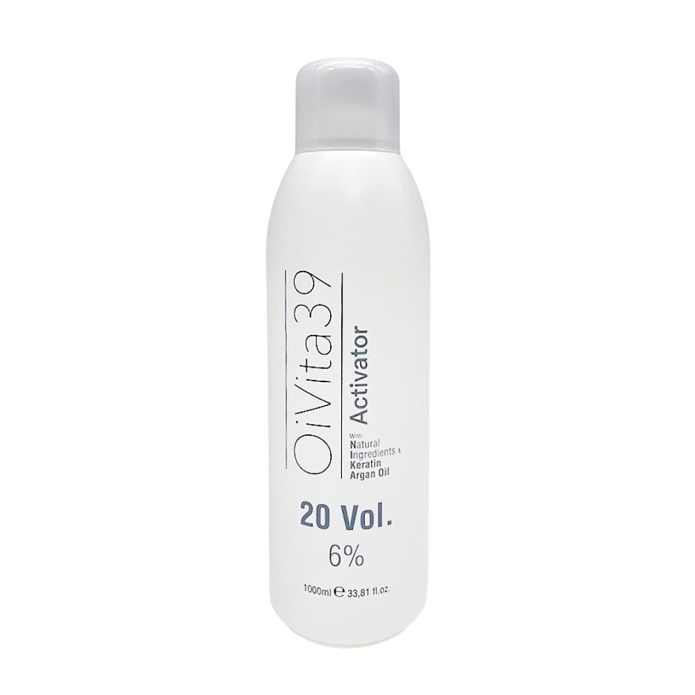Crema oxidante estabilizada 6% -Peróxido- 20VOL OiVita39 (1 L) - Miniatura 1