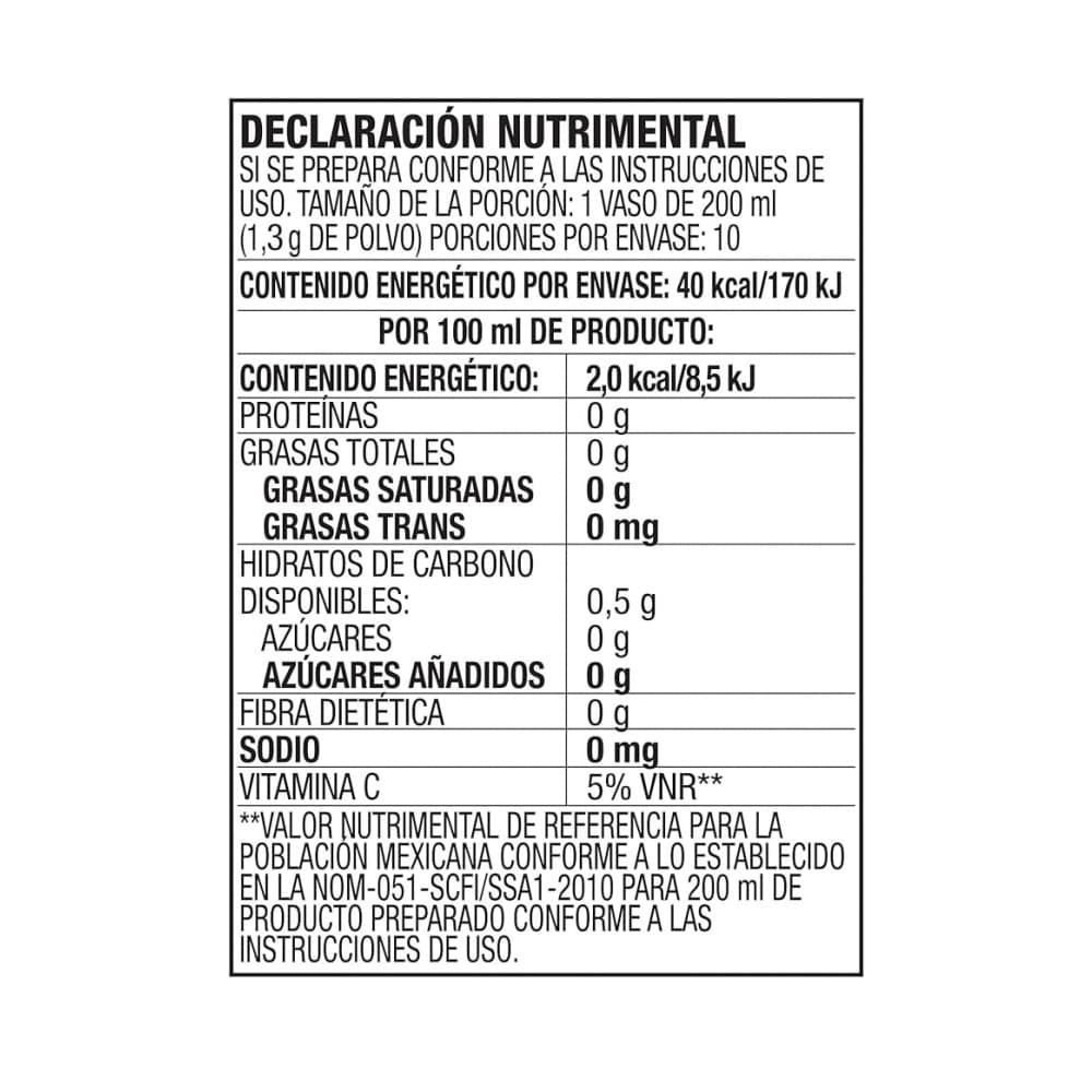 Refresco instantáneo sabor fresa Zuko (104 g / 3.67 oz) - Miniatura 2