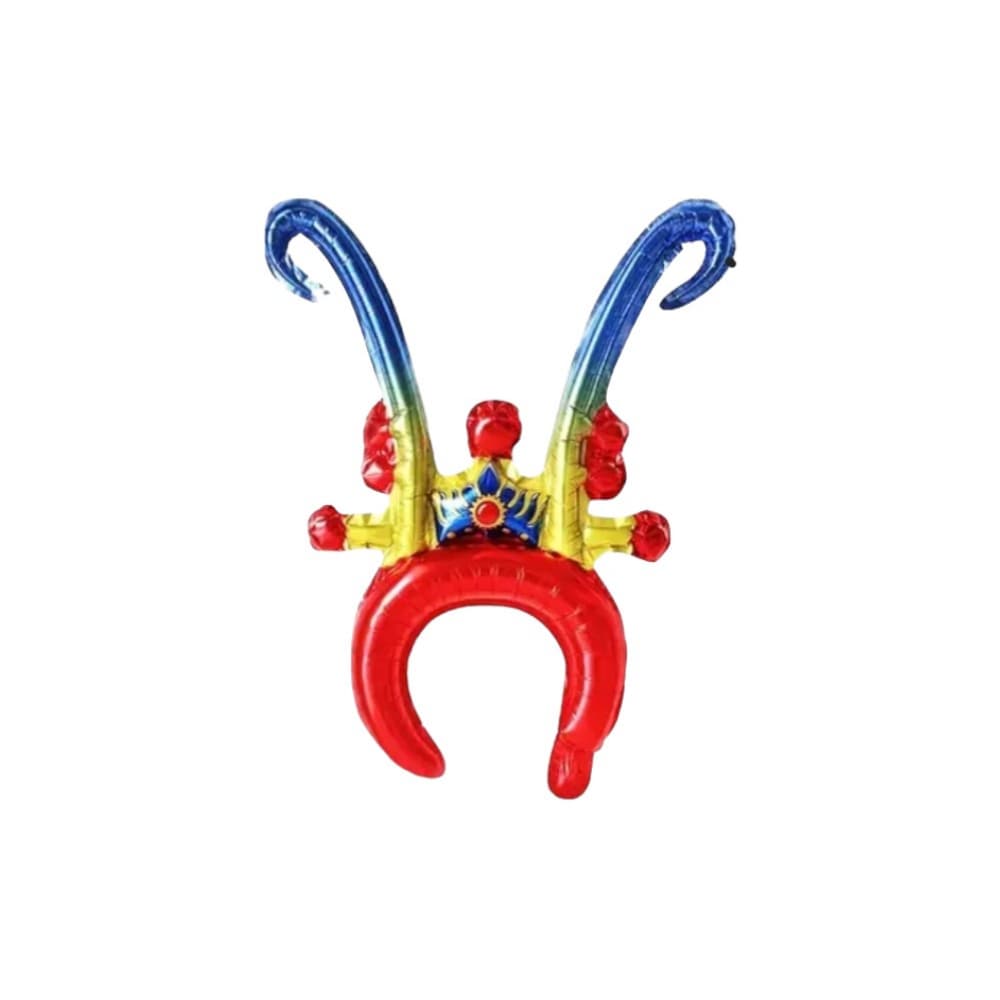 Diadema inflable de corona - Imagen 1