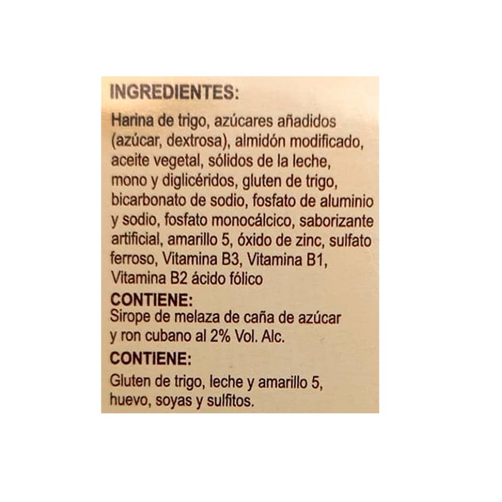 Pastel de ron sabor Chocolate Havana Caribbean (112 g / 4 oz) - Miniatura 3