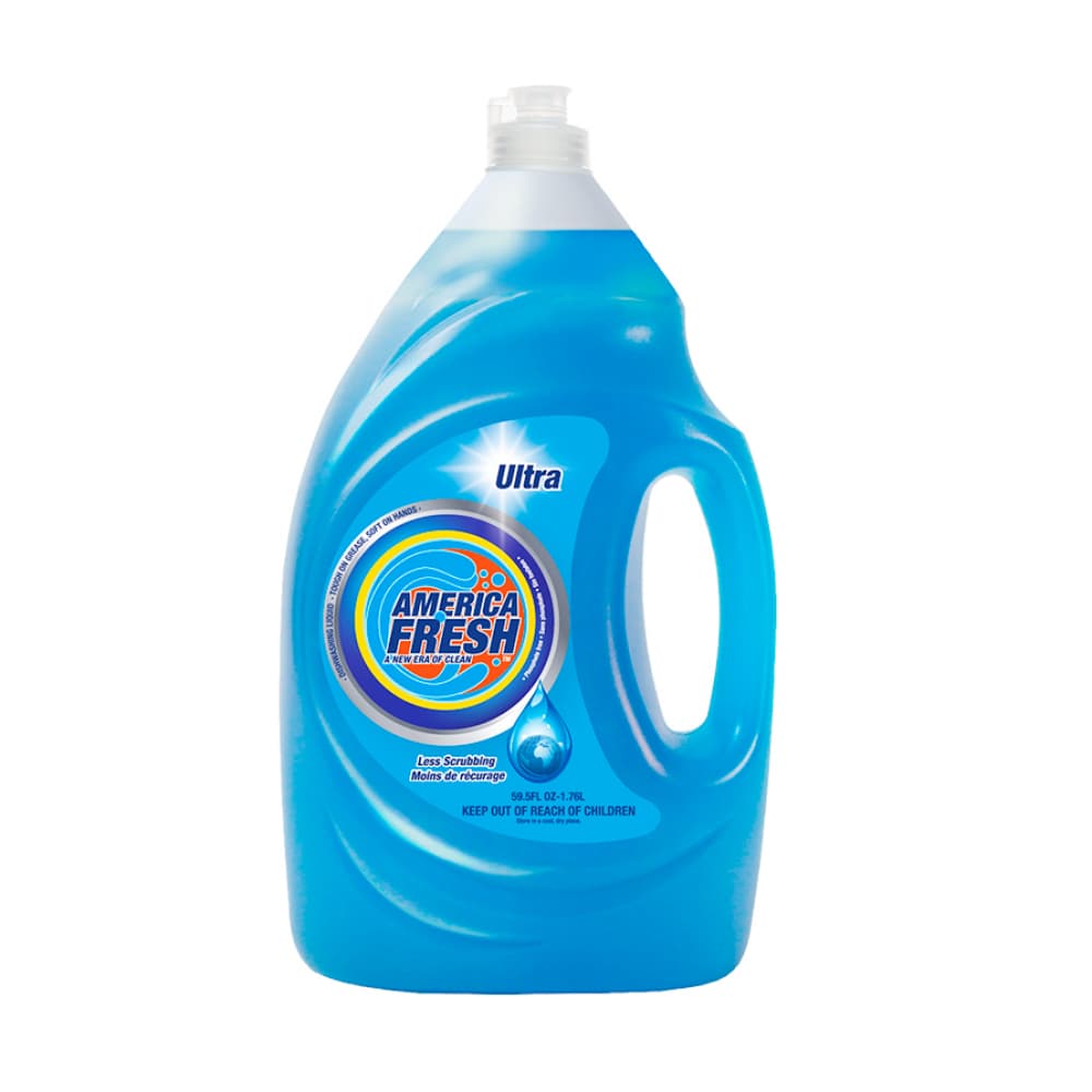 Detergente lavavajillas ultra azul America Fresh (1.76 L) - Imagen 1