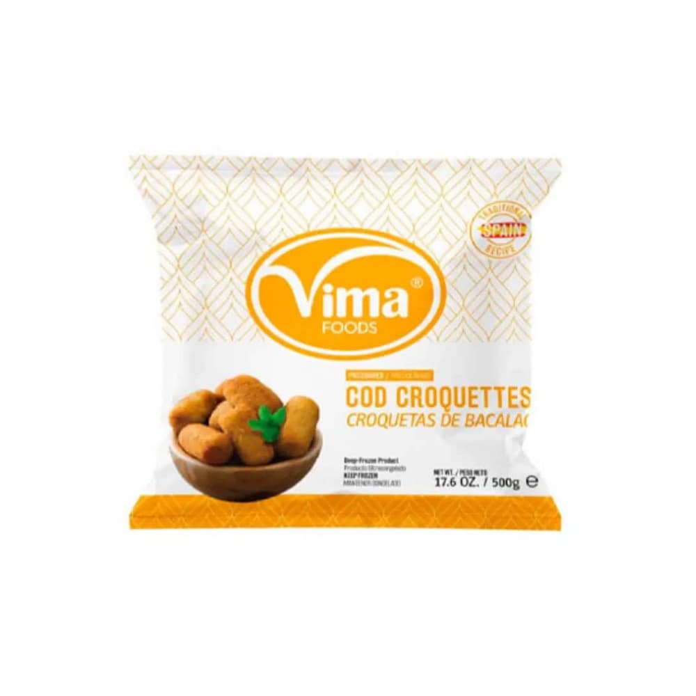 Croquetas de bacalao Vima Foods (500 g / 1.1 lb) - Imagen 1