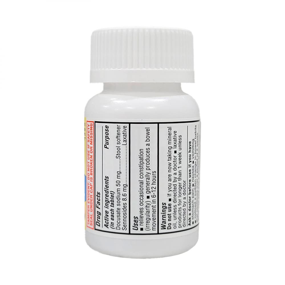 Senexon-S. Docusato de sodio 50 mg + Senósidos 8.6 mg Rugby (100 tabletas) - Miniatura 2