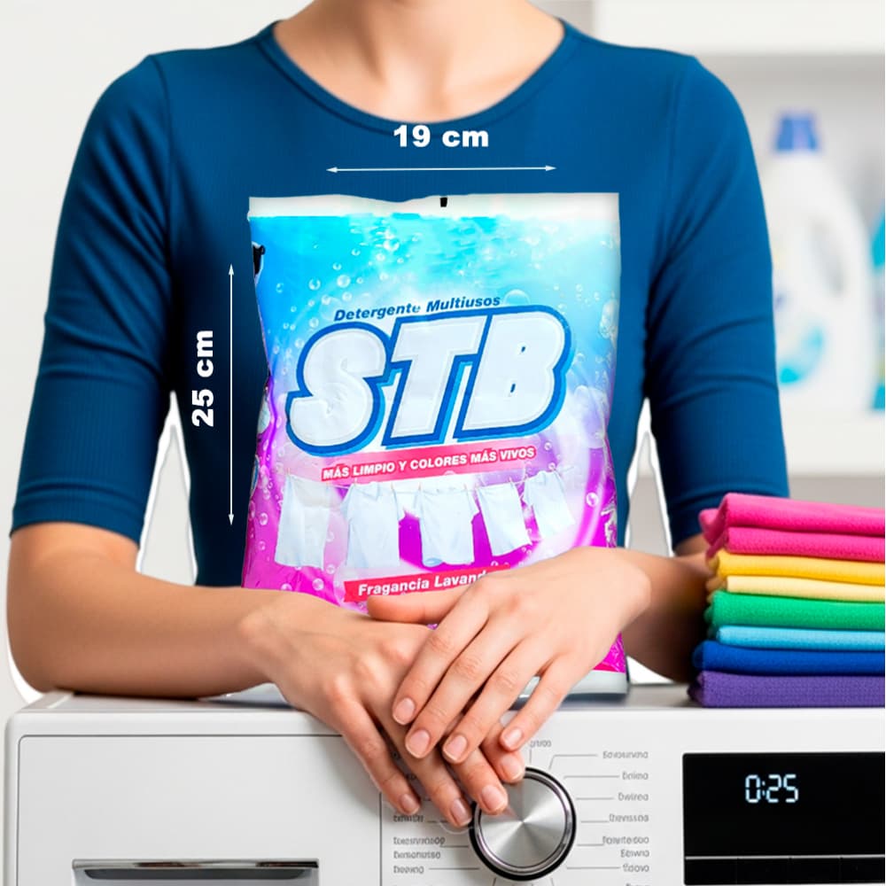 Detergente multiusos fragancia lavanda STB (1 kg / 2.2 lb) - Miniatura 4