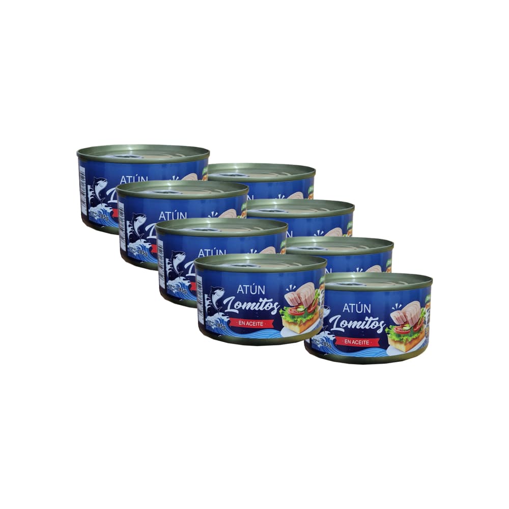 Atún lomitos en aceite Lucy (8 x 185 g / 6.53 oz) - Miniatura 1