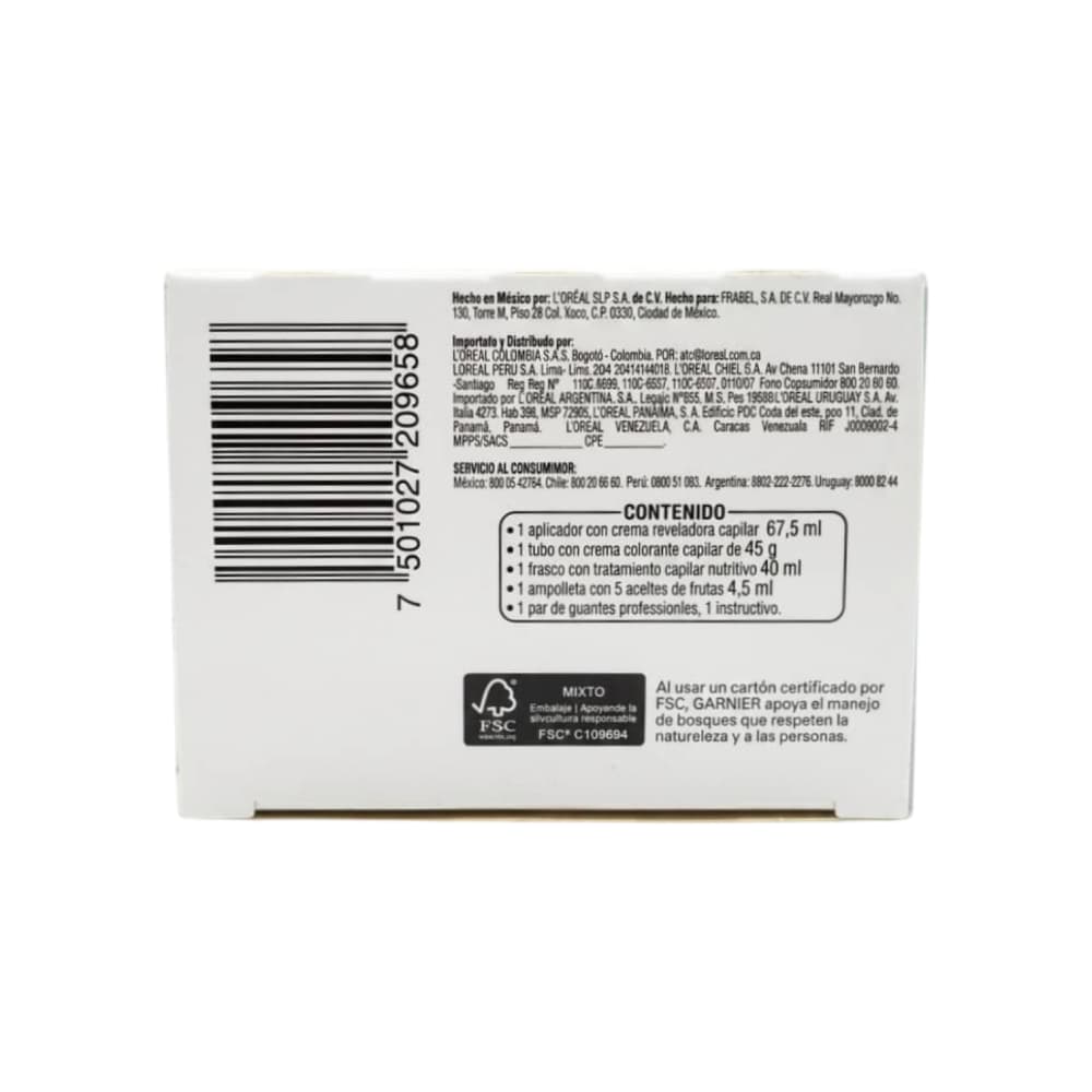 Tinte No.10 ébano negro Nutrisse Garnier - Miniatura 4