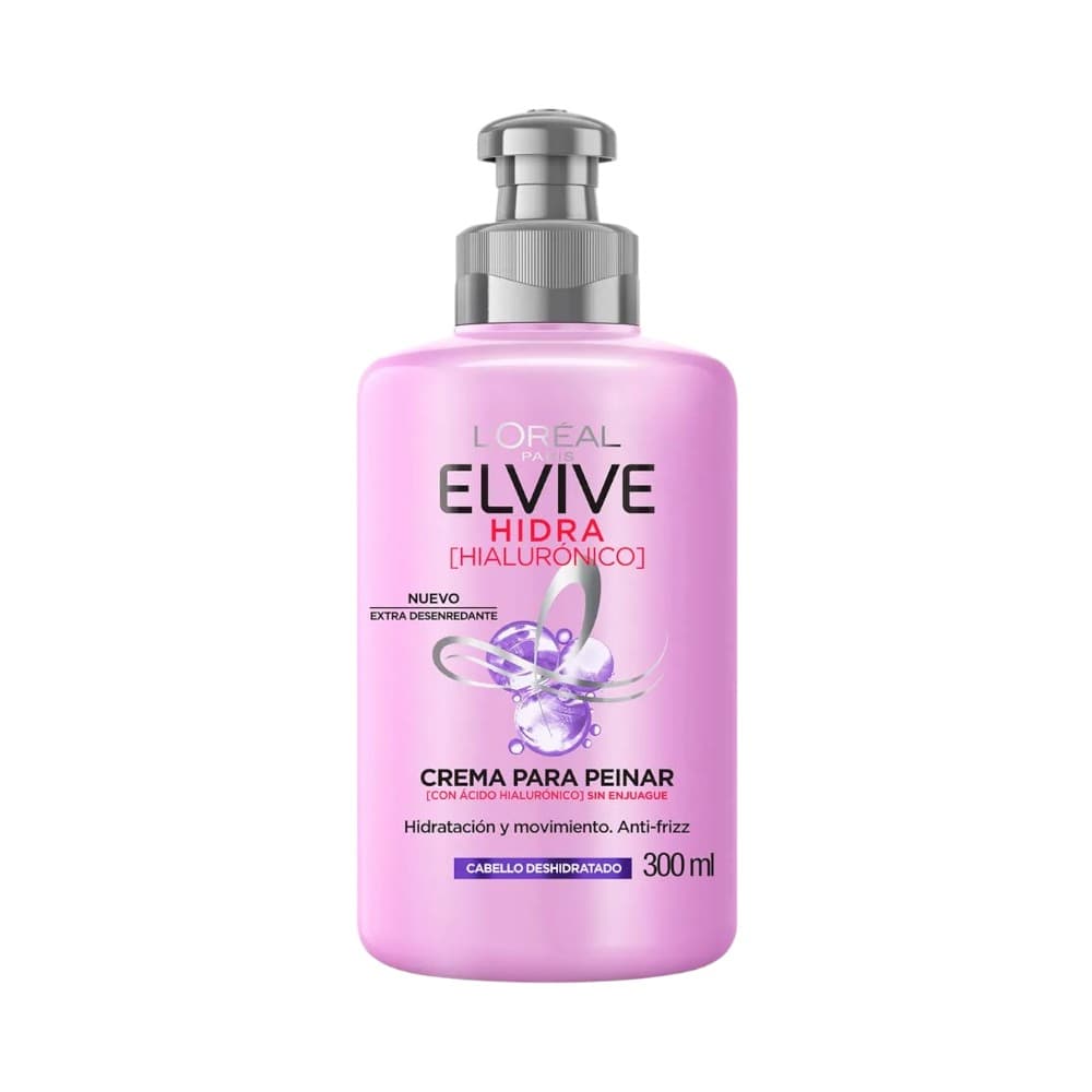 Crema para peinar hidra hialurónico L'Oréal Elvive (300 ml) - Miniatura 1