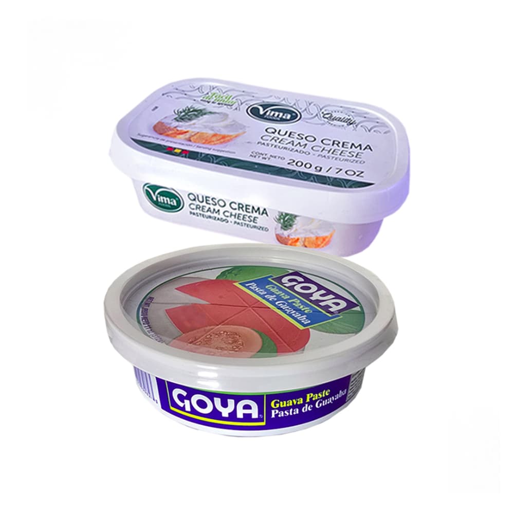 Queso crema + pasta de guayaba Goya - Imagen 1