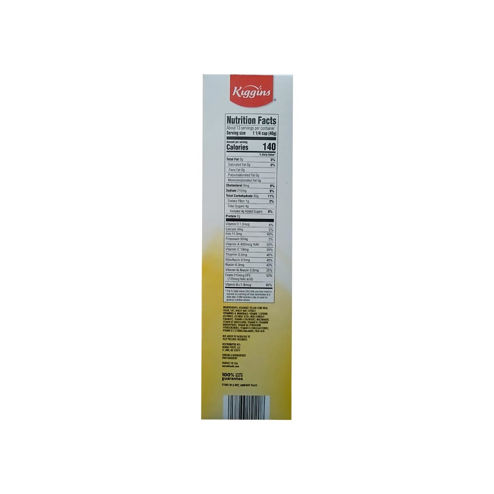 Cereal de maíz tostado Kiggins (510 g / 1.12 lb) - Miniatura 2