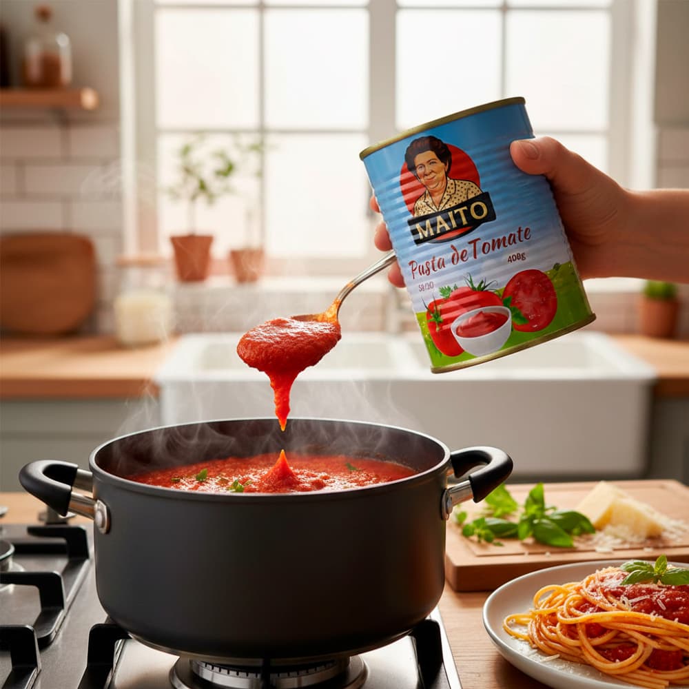 Pasta de tomate concentrado Maito (400 g / 14.11 oz) - Miniatura 4