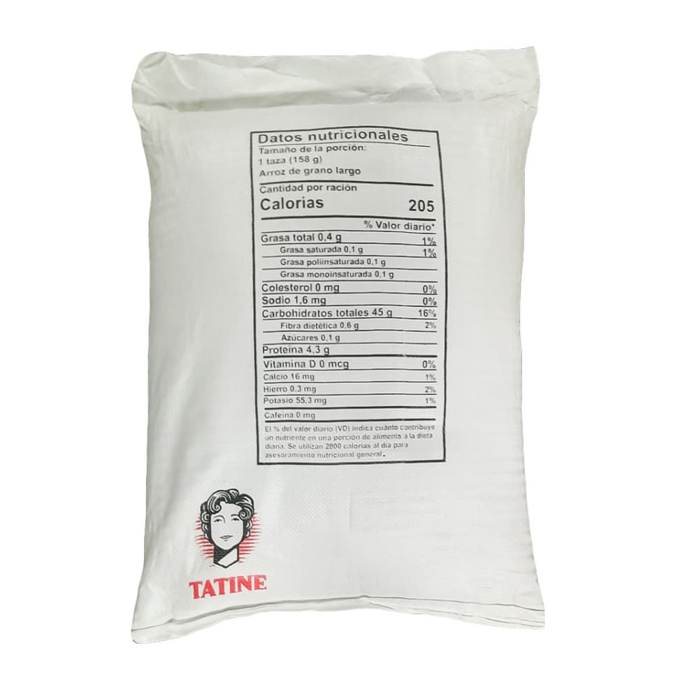 Arroz de grano largo 5% de grano partido Tatine (25 kg / 55.1 lb) - Miniatura 2
