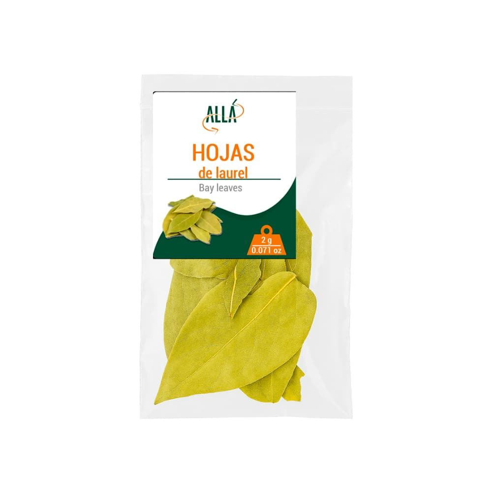 Hojas de laurel ALLÁ (2 g) - Imagen 1