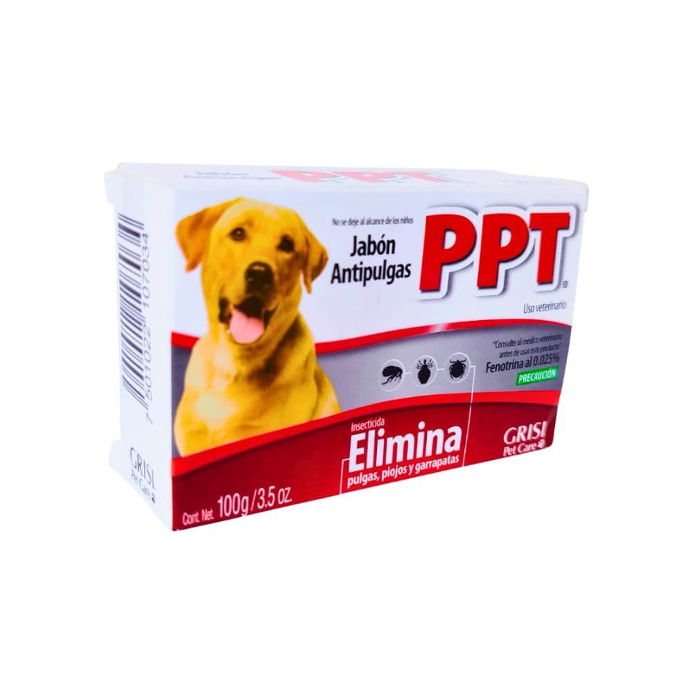 Jabón antipulgas PPT Grisi Pet Care (100 g / 3.5 oz) - Miniatura 5