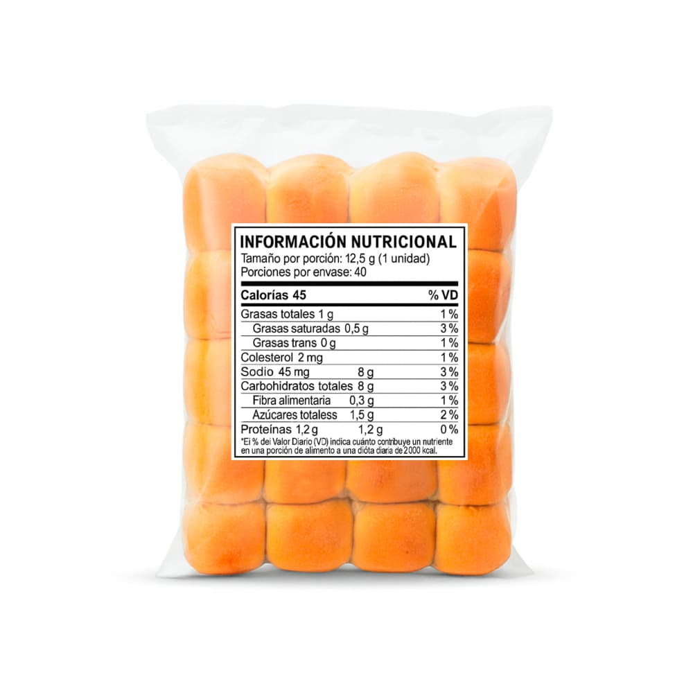 Pan de bocadito PakoPan MCH Panaderia (500 g / 1.10 lb) - Miniatura 4