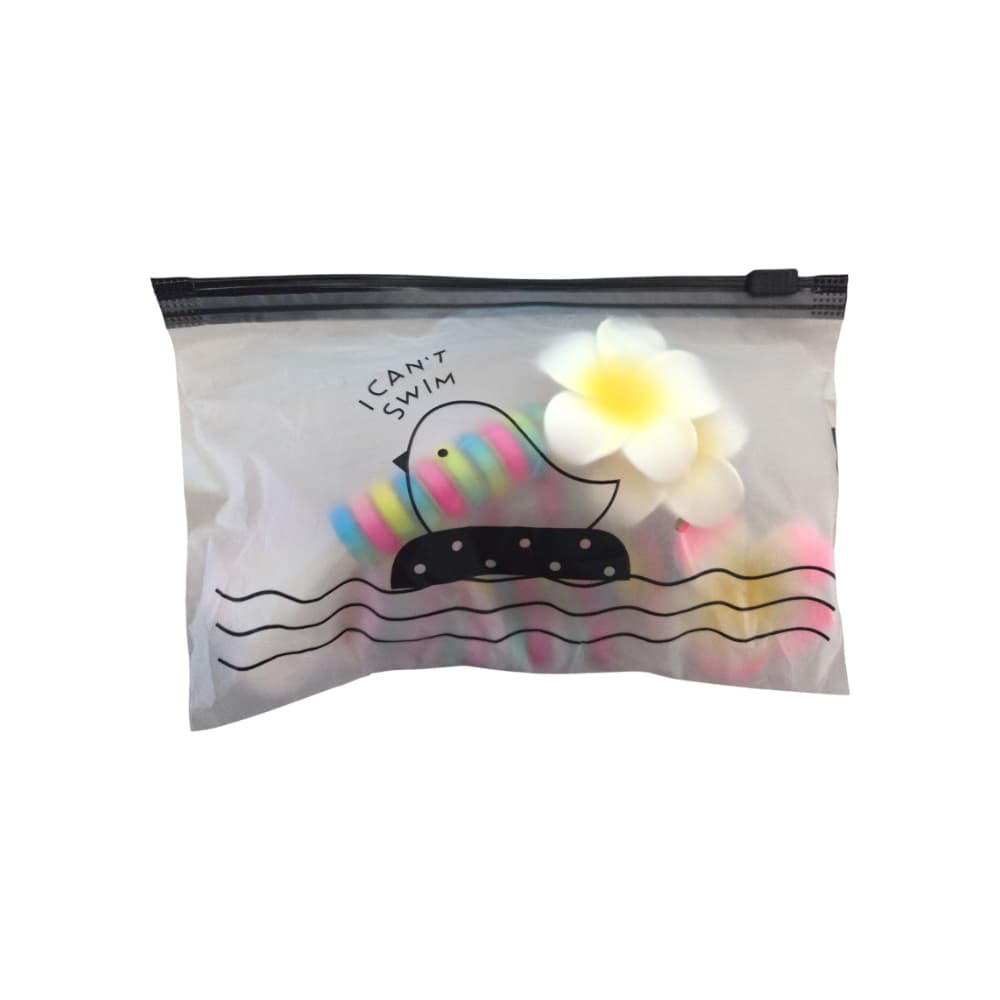 Set de 4 scrunchies con flores para niñas Shein - Miniatura 2