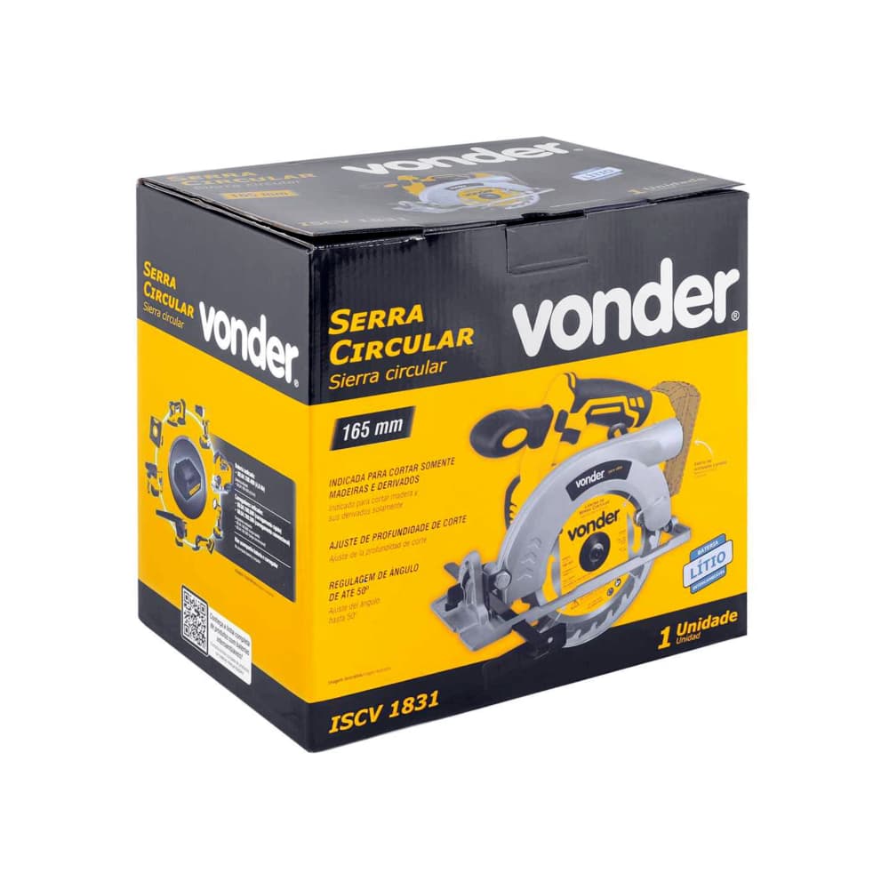 Sierra circular Vonder ISCV1831 - Miniatura 4
