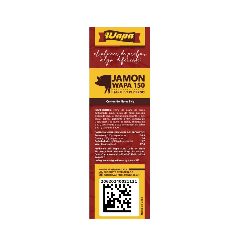 Jamón 150 Wapa (1 kg / 2.2 lb) - Miniatura 5
